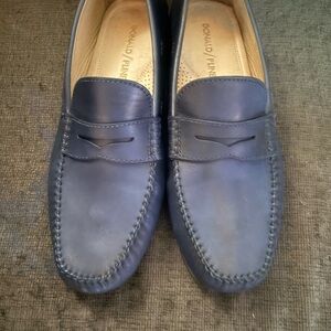 Donald J. Pliner Men's Navy Slip-On Loafers